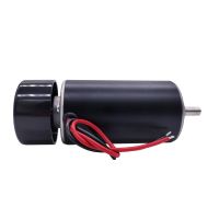 แกนหมุนเครื่องมือเครื่องจักร Dc 12-48V 300W Dc สปินเดิลมอเตอร์แปรงระบายอากาศเท่ห์สำหรับเครื่องแกะสลัก Cnc