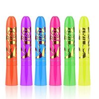 Glow in the Dark Face Body Paint Glow Sticks Markers Makeup Face Painting Kits, For Halloween and Parties