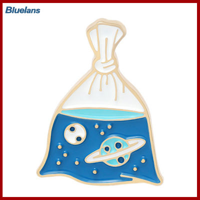Bluelans®ของตกแต่งกระเป๋าสวนในขวดแก้วมหาสมุทรรูปทรงเรขาคณิตแบบพกพาไม่เป็นสนิมหมุดเข็มกลัด