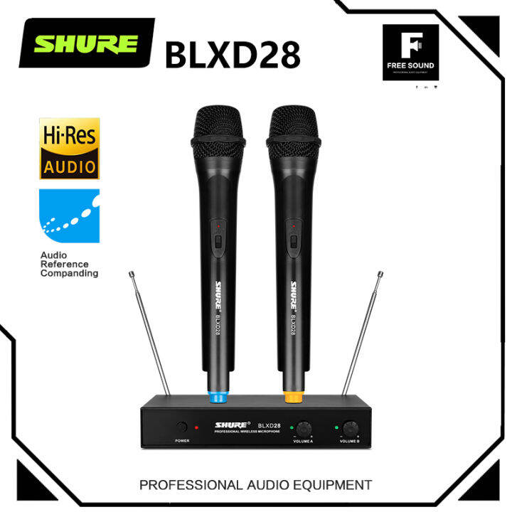 SHURE BLXD28 mic wireless microphone karaoke mikropon suara jernih