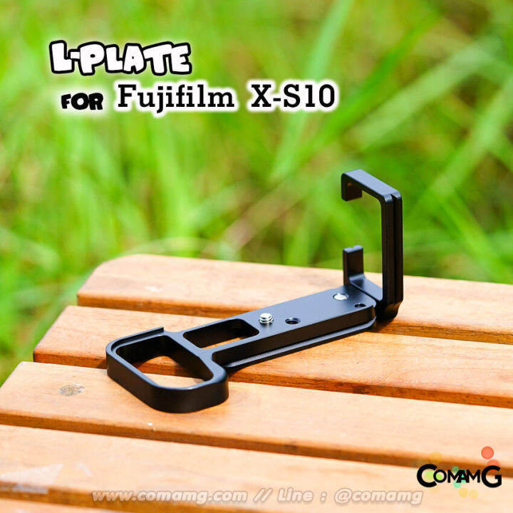 l-plate-สำหรับกล้อง-fuji-xs10-ด้านข้างแบบสไลด์-รุ่นธรรมดา