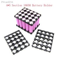 1Pcs 4x5 Cell 18650 Batteries Spacer Radiating Shell Plastic Heat Holder Bracket 4x5 18650 Bracket