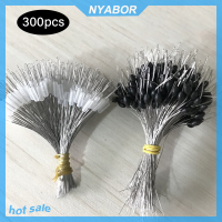 NYABOR 300ชิ้น/ล็อต FLOAT Rubber stopper ตกปลา bobber stopper ลอยทรงกระบอก Space B