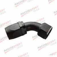 20AN AN20 45 Degree Swivel Hose End Fitting Adaptor Aluminum Black