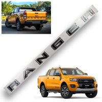 Sticker สติ๊กเกอร์ ติดฝากระบะท้าย ตัวหนา "RANGER" จำนวน 1 ชิ้น สีบร์อนทอง สำหรับใส่รถ Ford Ranger Ranger XTL Wildtrak 2.2 3.2 ฟอร์อด เรนเจอร์ 2ประตู 4ประตู ปี 2018 - 2019