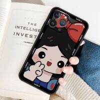 สำหรับ Xiaomi Redmi Note 11 Pro Note 11S Note 10S Note 12 S Note 12 S Pro 5G Note 12 4G Note 12G Note 12 5G Note 9 Pro แฟชั่นการ์ตูนน่ารักขอบตรงเจ้าหญิงเคสนิ่มใส่โทรศัพท์ด้านหลังซิลิโคนป้องกันแรงกระเทือนผ้าคลุม