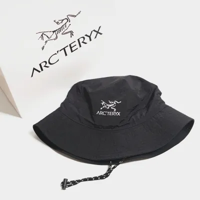 Arcteryx 2023ครีมกันแดดหมวกชาวประมงใหม่สำหรับกลางแจ้งและป้องกันรังสียูวีสำหรับผู้ชายและผู้หญิงใส่ได้ทั้งผู้ชายและผู้หญิงในฤดูใบไม้ผลิและฤดูร้อนสามารถเก็บหมวกอาบน้ำเด็กแบบอเมริกันแห้งเร็ว