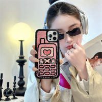 （HOT) ตุ๊กตาปักลายพี่ใหญ่น่ารัก 14Promax แอปเปิ้ล 13 เคสศัพท์ 1112 ผู้หญิง xrxs