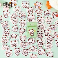 45 Pcs Panda Stickers Cute Animals Decals For Diy Albums Diary Decoration Cartoon Scrapbooking Kawaii School Office Stationery Stickers Labels