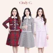Mã BMLT35 giảm đến 35K đơn 99K Set Áo khoác và chân váy Everly CINDY C