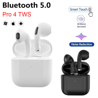 New TWS Pro 4 Bluetooth Earphones Wireless Headphones TWS Earburds Sports in-Ear Stereo Wireless Headset 4 Generation Pro4 Fone