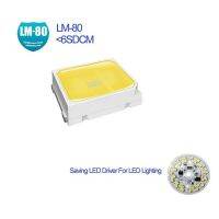 【The-Best】 kallidora ความสว่างสูง0.5W 2835 50-55lm Led แบบ Smd 18-19V 6000K (สีขาว) 100ชิ้น Gratis Ongkir