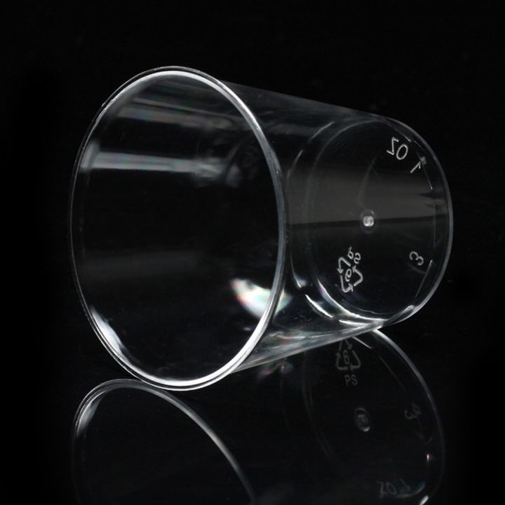 hot-qikxgsghwhg-537-10ชิ้นมินิพลาสติกใสทิ้งพรรคยิงแว่นตาถ้วยเจลลี่แก้วน้ำวันเกิดอุปกรณ์ครัว-gobelet-พลาสติก