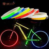 8M/1 Roll Night Safety Reflective Tape Bicycle Stickers / Car Motorcycle Reflective Stickers / Night Luminous Warning Tape Stickers / Bicycle Car Safety Accessories