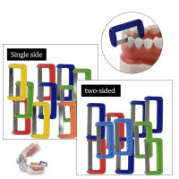 10ชิ้น/เซ็ตทันตกรรม IPR Strip Interproximal ลดเคลือบฟันแถบหยักขัดอุปกรณ์ทำฟัน