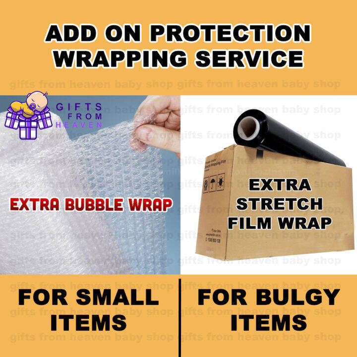 Add On Extra Bubble Wrap Wrapping Service Lazada