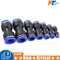 ตรง Push Connectors Quick Release นิวเมติก Air Line ฟิตติ้ง4มม. 6มม. 8มม. 10มม. 12มม. 14มม. 16มม. สำหรับ Pu/pa/pe/pvc