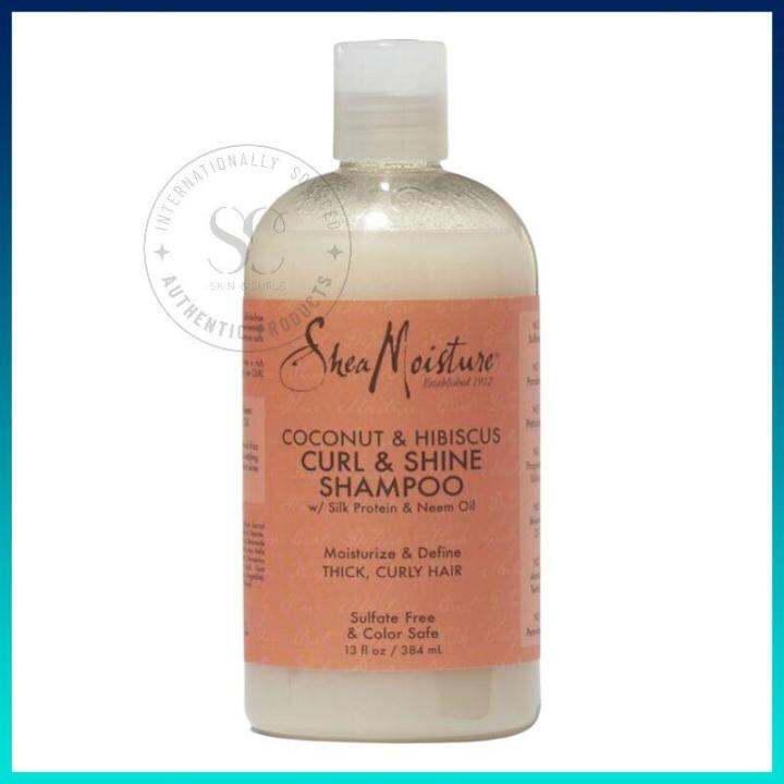 Sheamoisture Coconut Hibiscus Curl Shine Shampoo Shea Moisture Cgm