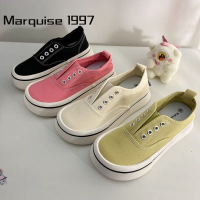 Marquise1997  รองเท้าผ้าใบผญ รองเท้าผ้าใบผู้หญิง รองดท้าผ้าใบ ผญ 2023 NEW FBX2390MWE 37Z230912