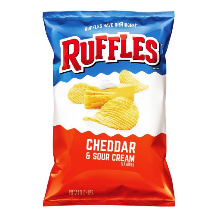 Ruffles Cheddar & Sour Cream Potato Chips 184.2g | Lazada PH