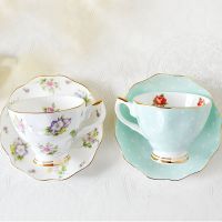 European Bone China Coffee Set Creative Simple Ceramic Circle Dish Afternoon Tea Milk Cup 200Ml Coffee Cup