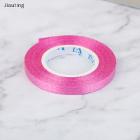 Jiauting 10M/ROLL Ribbon Birthday PARTY ตกแต่งงานแต่งงานบอลลูนริบบิ้นผ้าไหมซาตินริบบิ้น