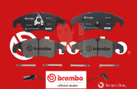 P85 098X ผ้าเบรกหน้าแท้ BREMBO รุ่น XTRA : A4 (B8), A6 (C7), Q5 (8R) 2.0T การันตีคุณภาพมาตรฐานโดย " เครอป อะไหล่ยนต์"