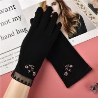 Womans Gloves Breathable Cotton Gloves Anti-slip Cycling Driving Gloves Spring Summer Sun Protection Outdoor Gloves