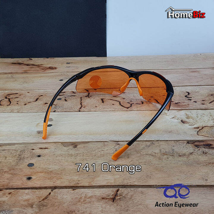 action-eyeware-รุ่น-741-orange-แว่นตานิรภัย-แว่นกันแดด2020-แว่นตากันuv-แว่นกันแดดผู้ชาย-แว่นตาผู้ชาย-แว่นสีสรรสวยงาม