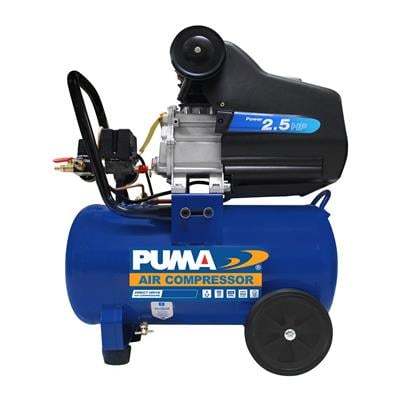 "Buy now"ปั๊มลมขับตรง PUMA รุ่น CM-2525 2.5 แรงม้า ขนาด 25 ลิตร สีน้ำเงิน*แท้100%*