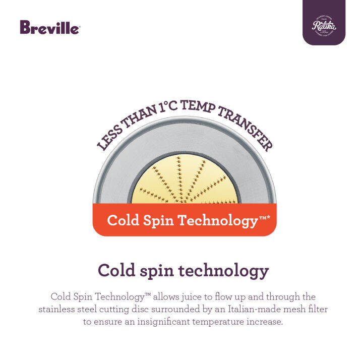 ratika-new-เครื่องคั้น-และ-สกัดน้ำผลไม้แบบแยกกาก-breville-bje830