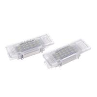 Jiuwan ไฟ Led ติดประตู,หลอดไฟภายในอาคารไฟติดใต้ประตูสำหรับ Bmw E39 E53 X5 E52 Z8ไฟติดรถยนต์จำนวน1คู่