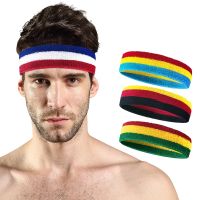 hot【DT】 1PCS Cycling Sweatband Sweat Headband Men Elastic Breathable Hair Bands