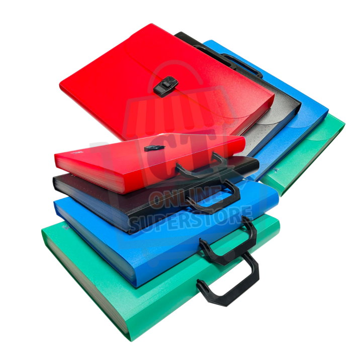 CT SUPERSTORE UK Office Plastic Expanding Envelope with Handle 12