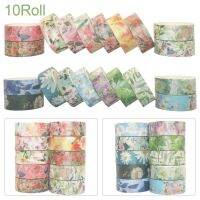 ✔ 10Roll Fashion Hand Account Kawaii Fresh Paper Tape Stickers Stationery Decorative Tape