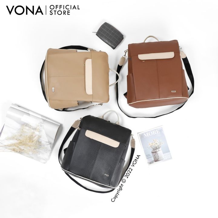 Jual VONA VONA Kimora Backpack - Tas Ransel Kecil 3 in 1 Tas