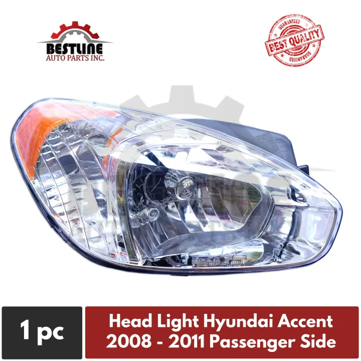 Head Light Head Lamp Headlight Headlamp Passenger Side (Right Side) for
