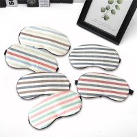 【Schuss】1Pc Natural Sleeping Mask Eyepatch Soft Eye Sleep Mask แฟชั่นลายรูปแบบ Creative Travel ผ่อนคลาย Sleeping Aid Blindfold