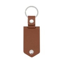 Leather Keychain Photo UV Color Printing Custom KeyChain Personalized Text Engraved Calendar Date