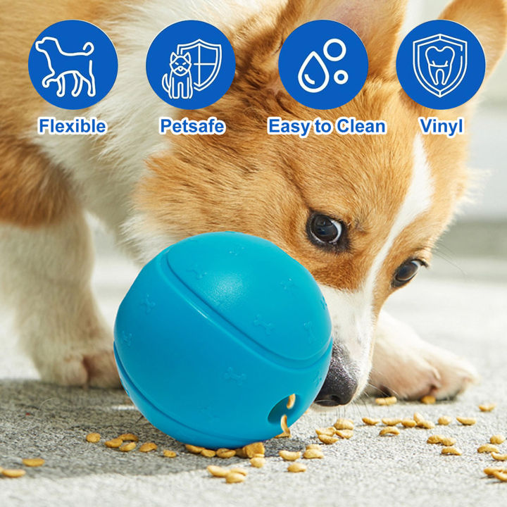ของเล่นสุนัขสำหรับนวดเหงือกควบคุมอาหารลูกบอลของเล่นสุนัขของเล่นสุนัขแบบโต้ตอบของเล่นที่มีเสียง-relief-วิตกกังวลทำความสะอาดฟันของเล่นสำหรับสุนัขลูกบอลสัตว์เลี้ยงที่ดีที่สุด