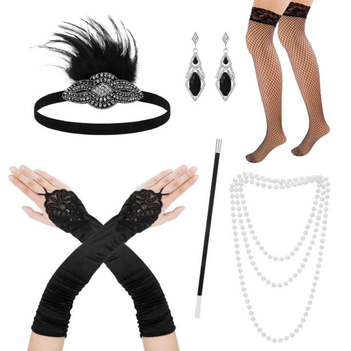 1920S Gatsby Accessories Roaring 1920S Women S Accessories Role Playing   623a0f924e11e01d3d3850dfdf6243b0  720x720q80 