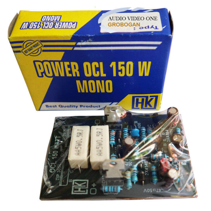 Power OCL 150 Watt Mono Rangkaian Elektronic Power-OCL HK Original