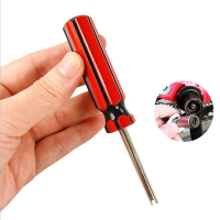 Tire Valve Core Removal Tool Tire Repair Install Car Bike Motorcycle Wrench Screwdriver