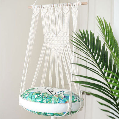 Hand Cotton Tapestry Hammock Swing Bed Macrame For Cat Dog Bedroom Decoration Wall Hanging Without Mat