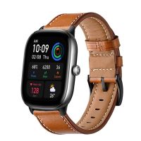 Genuine Leather Strap for Amazfit GTS 4 Mini Smart Watch Accessories Bracelets for Amazfit GTS 3 2 mini 2e Wrist Band Bip 3 Belt