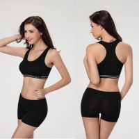 SALE Women Seamless Racerback Sports Top Yoga Fitness Padded Stretch Workout