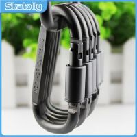 Hot Thick 8CM Lock D Type Mountaineering Buckle Fast Hanging Aluminum Hard Durable