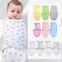 Baby Swaddle Wrap ถุงนอนผ้าฝ้ายแท้ทารกแรกเกิด Swaddling Wrap ผ้าห่ม Sleepsacks ทารก Anti-Kick ผ้านวมสำหรับทารก0-6เดือน