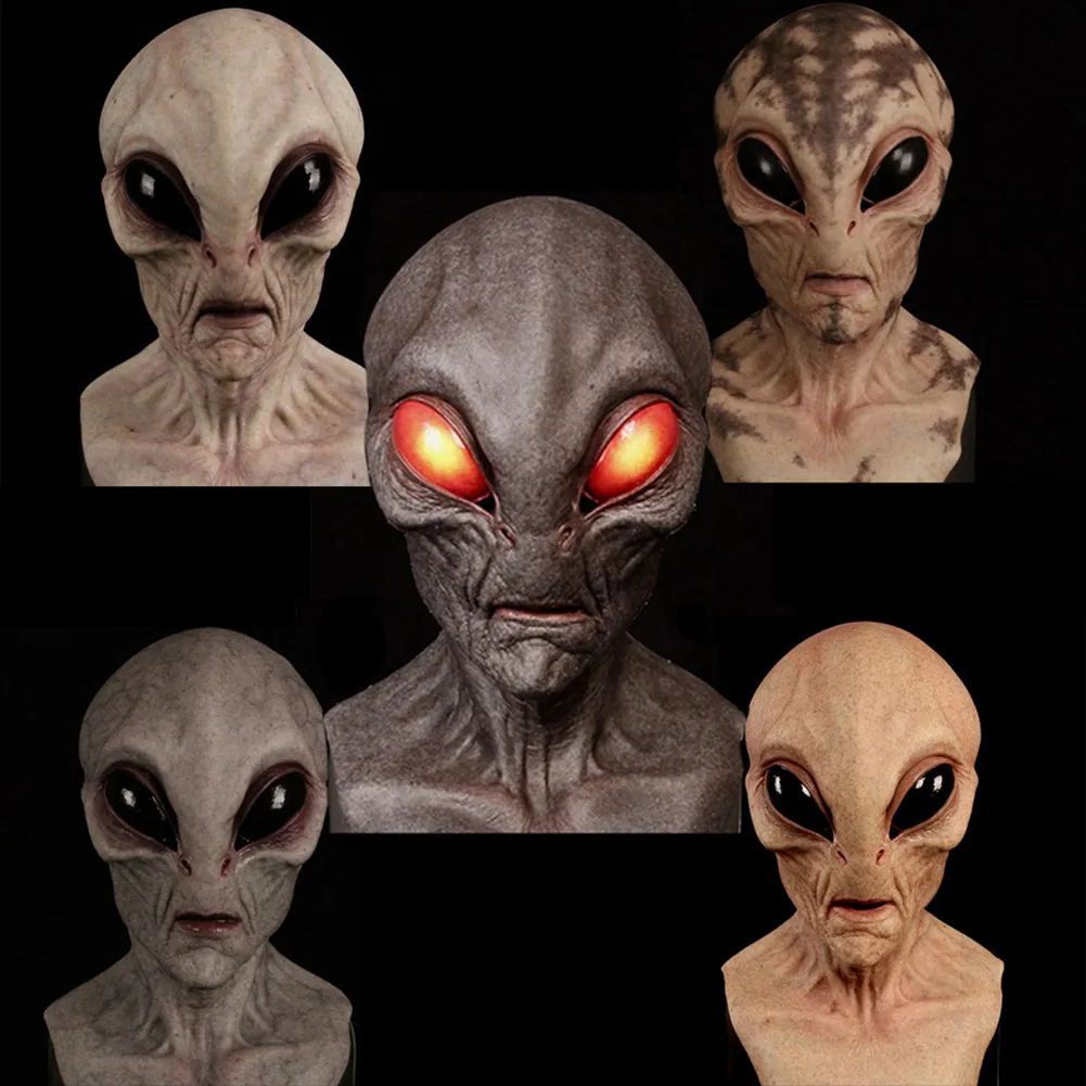 BETOP Halloween Horror Big Eyes Alien Mask Scary Horrible Masks Funny Party  Cosplay Prop Full Face Cover Prank Joke | Lazada