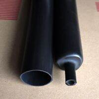 Brand New 50mm 2" Adhesive Lined 3:1 Heat Shrink Tubing Waterproof Insulation Sleeving 1.2M Black Electrical Circuitry Parts